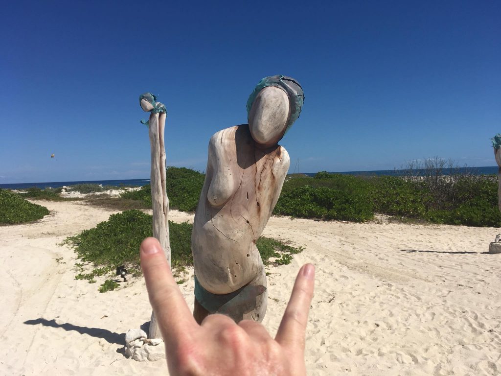 Tom McDyne at the SACRED PLACE in The Bahamas