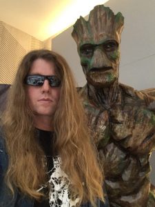 Tom McDyne at a Comic-Con style event somewhere in the Caribbean