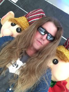 Tom McDyne Christmas time somewhere in the Caribbean