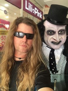 Tom McDyne Haloween time somewhere in the Caribbean