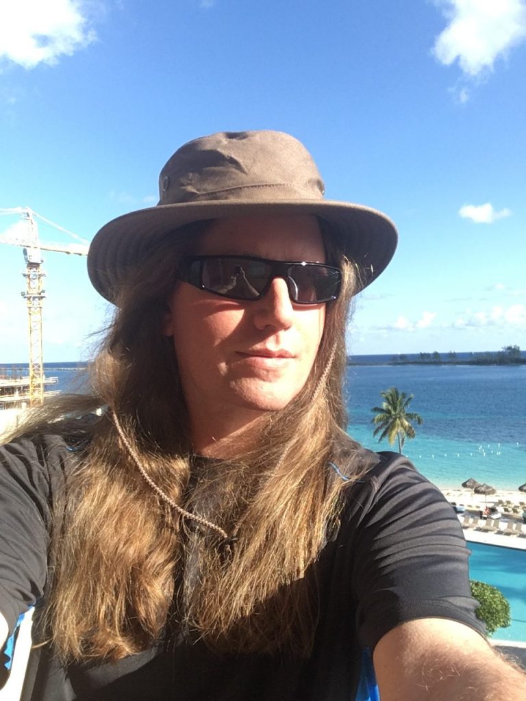 Tom McDyne - somewhere in the Caribbean