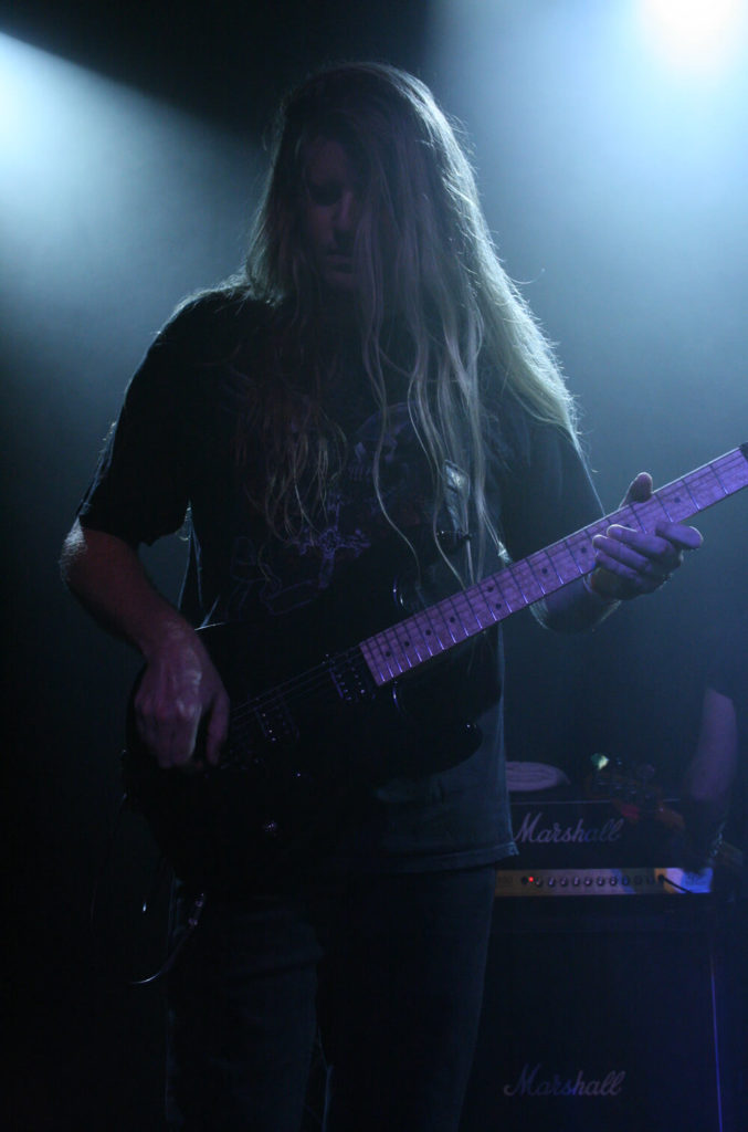 Tom McDyne with JON OLIVA'S PAIN somewhere in Europe