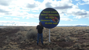 Tom McDyne - SavaNerd - METEOR CRATER in Arizona