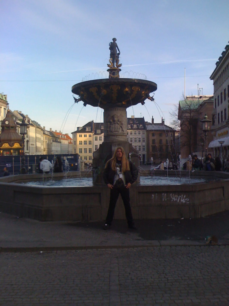 Tom McDyne - with JON OLIVA'S PAIN somewhere in Europe